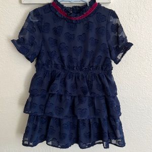 OshKosh Heart Ruffled Dress